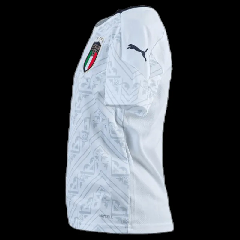 Puma FIGC Away Shirt Replica Junior Blue/White Blå