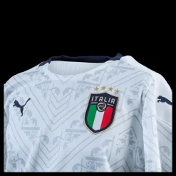 Puma FIGC Away Shirt Replica Junior Blue/White Blå