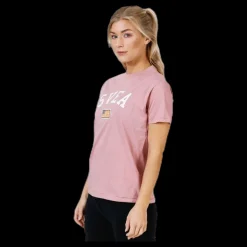 Svea Fina Tee Pink Rosa Discount