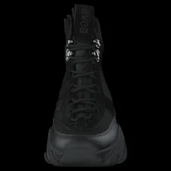 Svea Fire Sneaker Boots Black Svart New