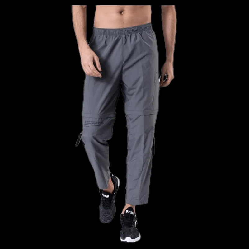 Hot Puma First Mile 2in1 Woven Pant Grey Grå