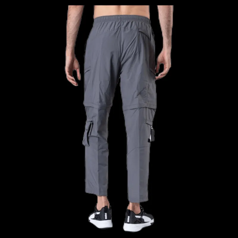 Hot Puma First Mile 2in1 Woven Pant Grey Grå