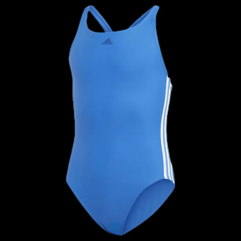 adidas Fit Suit 3 Stripe Youth Blue Blå New