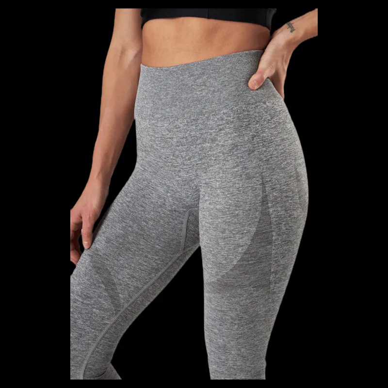 BLACC Fitness Melange Tights Grey Grå Clearance