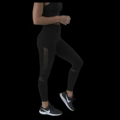 Discount BLACC Fitness Mesh Knit Tights Black Svart