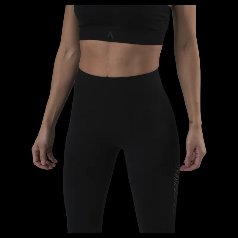 Discount BLACC Fitness Mesh Knit Tights Black Svart