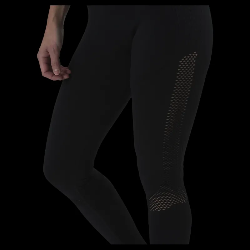 Discount BLACC Fitness Mesh Knit Tights Black Svart