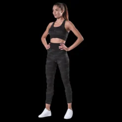 BLACC Fitness Seamless Racerback Bra Patterned/Black Mönstrad och Svart Best