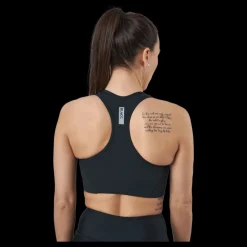 Clearance BLACC Fixed High Support Bra Black Svart