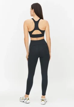 Röhnisch Flattering Curved High Waist T Black Svart Clearance