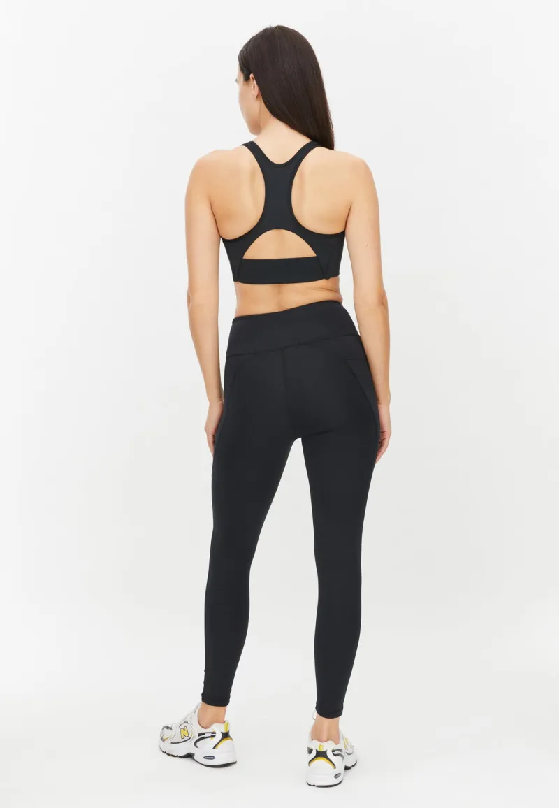 Outlet Röhnisch Flattering High Waist Tights Black Blå