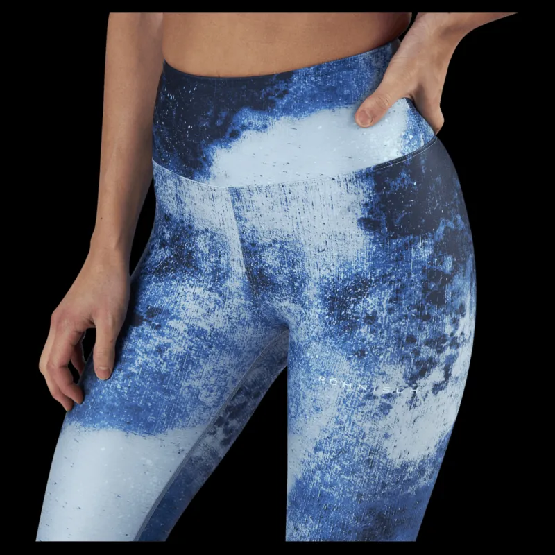 Discount Röhnisch Flattering Keira Printed Tights Blue Blå
