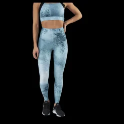 Röhnisch Flattering Keira Printed Tights Green Grön