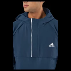 Sale adidas Fleece Anorak Crenav Blå