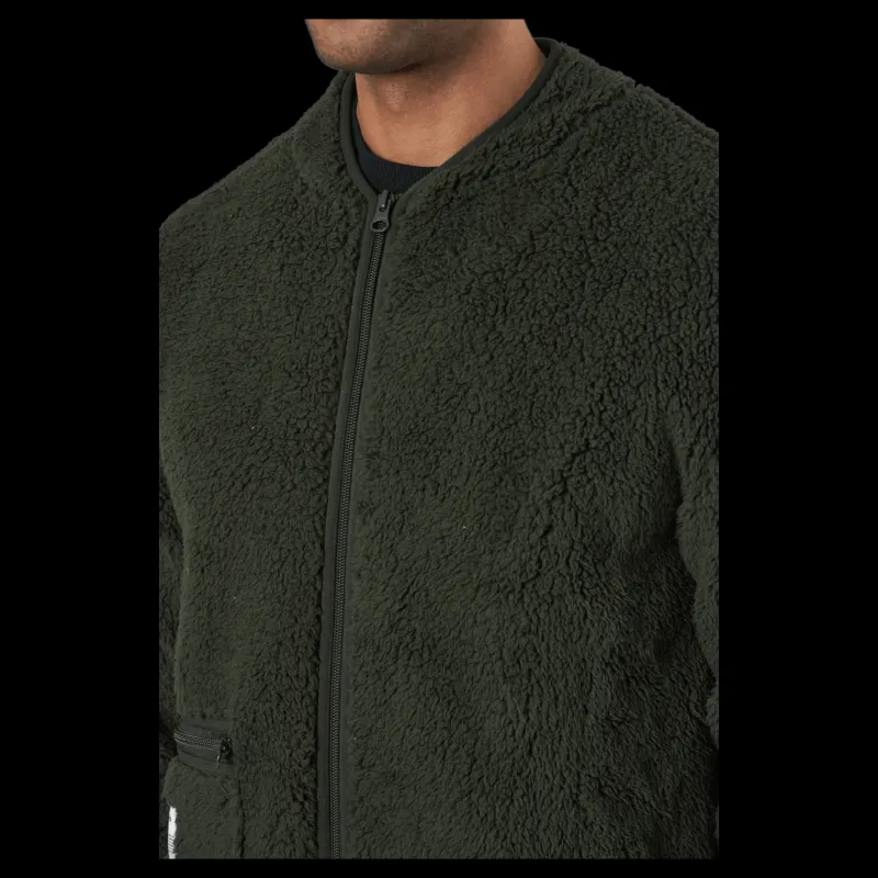 Sale Resteröds Fleece Jacket Army Green Grön