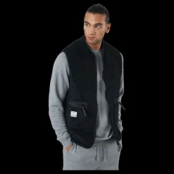 Online Resteröds Fleece Vest Black Svart