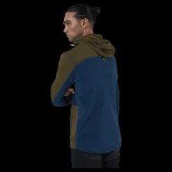 Online Bula Fleece Zip Hood Blue/Green Blå och Grön
