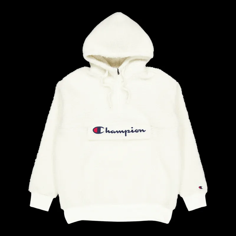 Outlet Champion Fleecehoodie White Vit