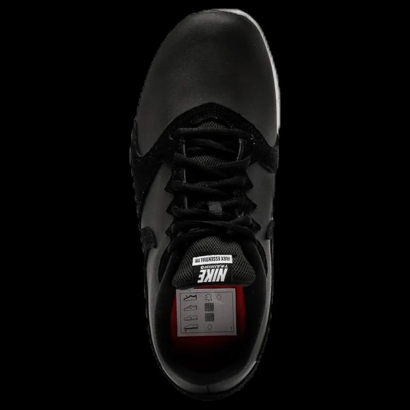 Nike Flex Essential TR Leather Black Svart Discount