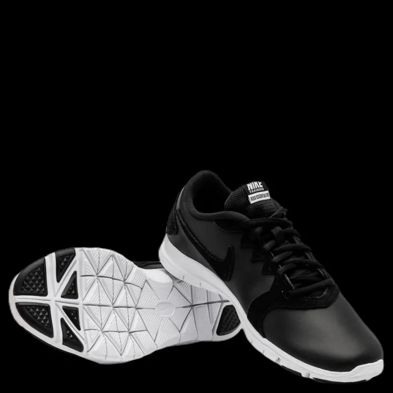 Nike Flex Essential TR Leather Black Svart Discount