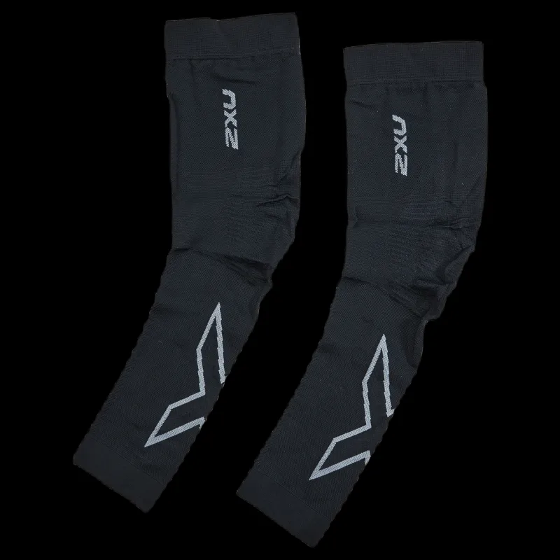 2XU Flex Run Compression Arm Slee Black/grey Svart Online