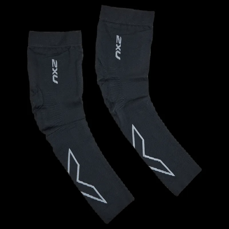2XU Flex Run Compression Arm Slee Black/grey Svart Online