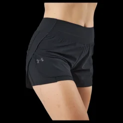 Under Armour Flex Woven 2-in-1 Short Black Svart Sale