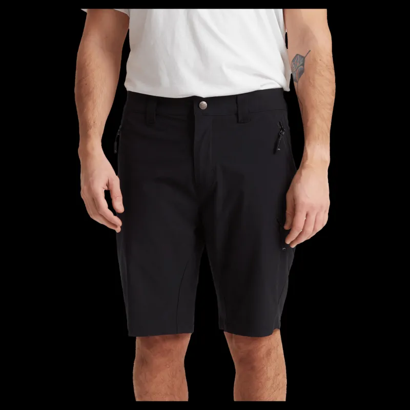 Outlet Tuxer Flexi Reco Shorts Black Svart
