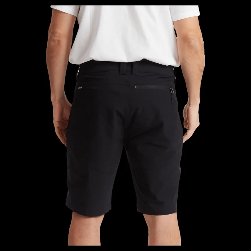 Outlet Tuxer Flexi Reco Shorts Black Svart