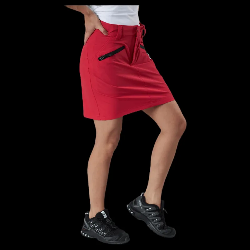 Best Tuxer Flexi Skort Skirt Molten red Röd
