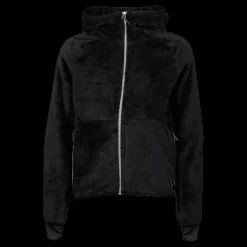 ColourWear Flow Fleece Hood Youth Black Svart Discount