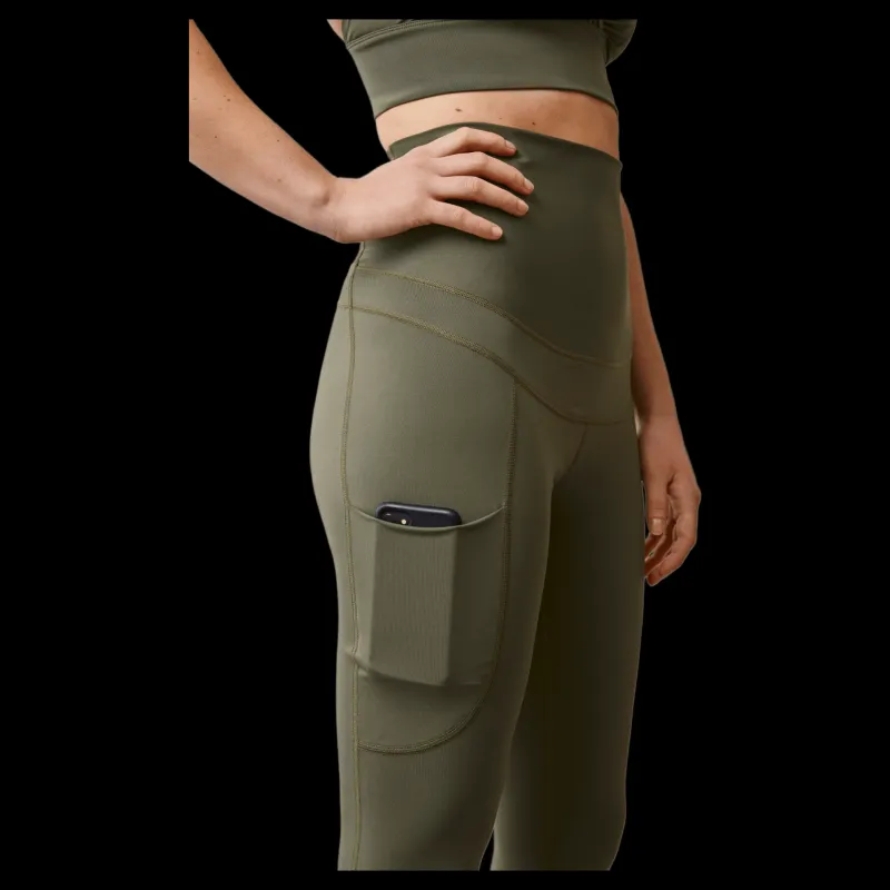 Boob Flow Leggings Pine Green Grön Best
