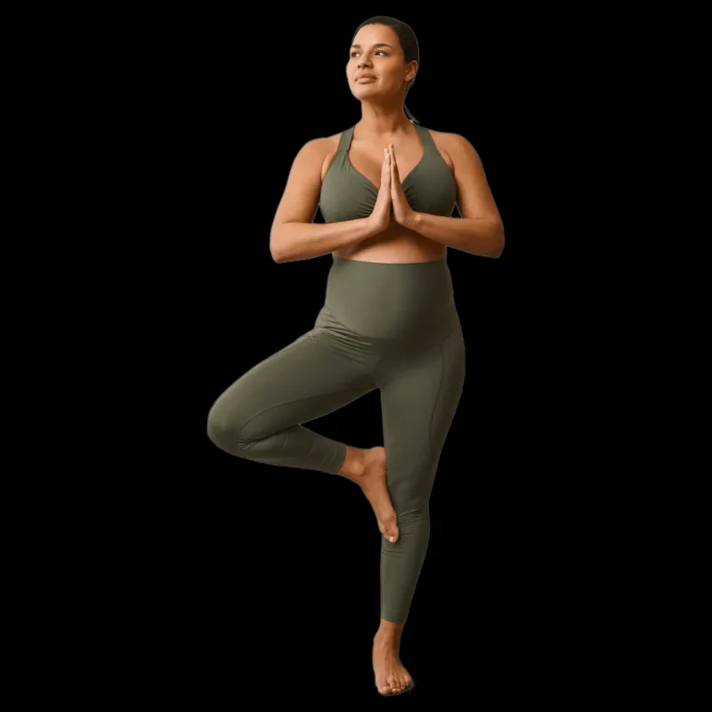 Boob Flow Leggings Pine Green Grön Best
