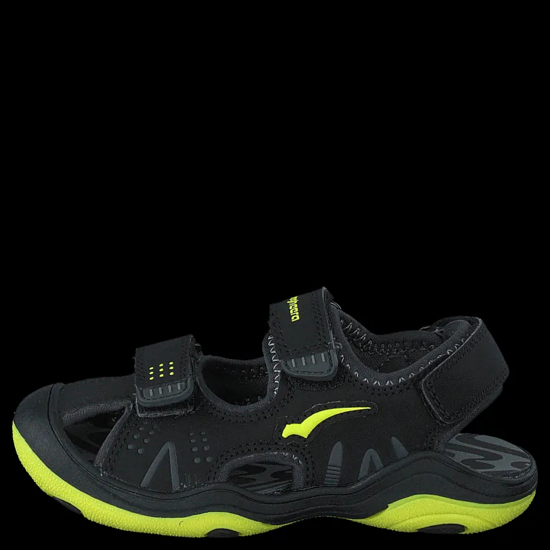 Bagheera Flux Black/lime Svart Discount