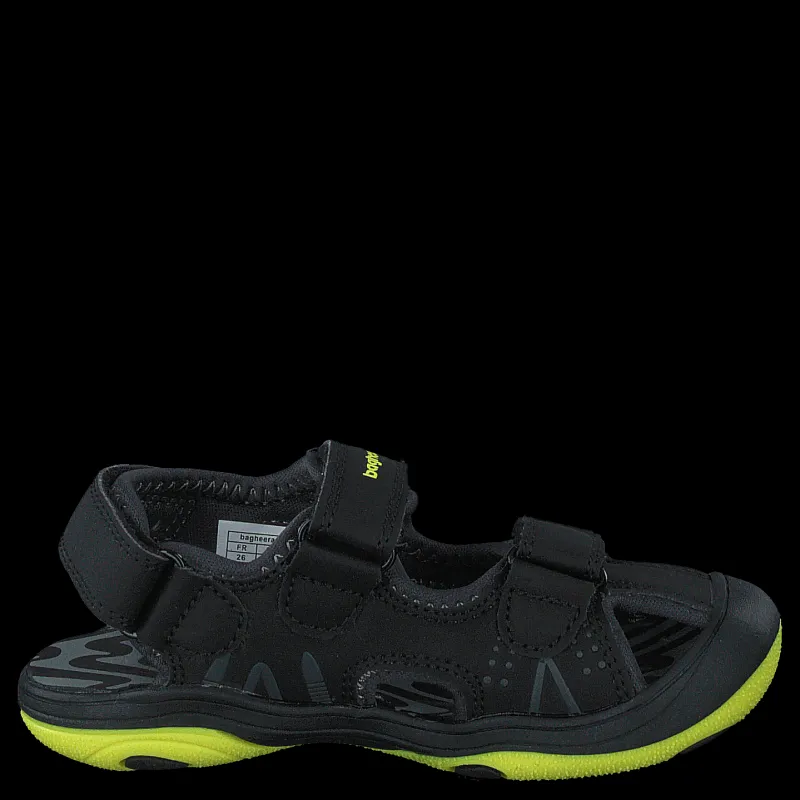 Bagheera Flux Black/lime Svart Discount