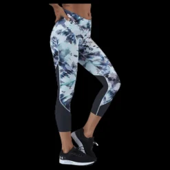 Under Armour Fly Fast Printed Crop Blue Blå New
