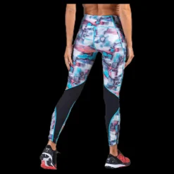 New Under Armour Fly Fast Printed Tight Black Svart