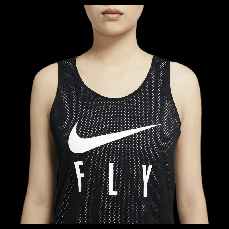 Nike Fly Reversible Jersey White/Black Svart Online