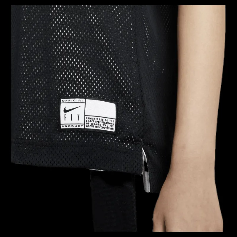 Nike Fly Reversible Jersey White/Black Svart Online