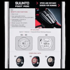 New Suunto Foot Pod Black Svart