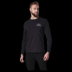 FRONTIER Force LS shirt Black Svart Outlet