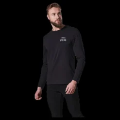 FRONTIER Force LS shirt Black Svart Outlet