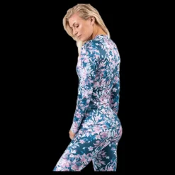 Endurance Forget-Me-Not Printed L/S Tee Patterned Mönstrad Sale