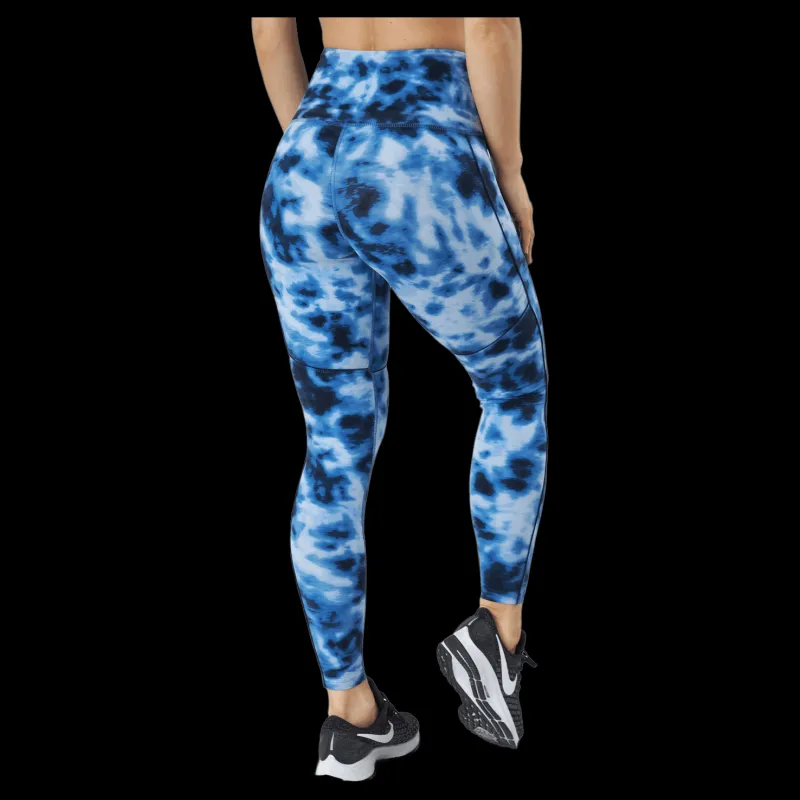 2XU Form Pop Seam Hi-rise Compres Digital Dye/white Flerfärgad