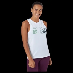 2XU Form Tank White/willow Green Vit Clearance