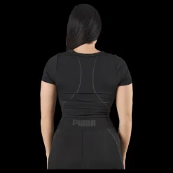 Puma Formknit Seamless Baby Tee Black-strong Gray Svart Online