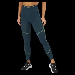 Puma Formknit Seamless Tight Dark Night-fizzy Lime Blå Online