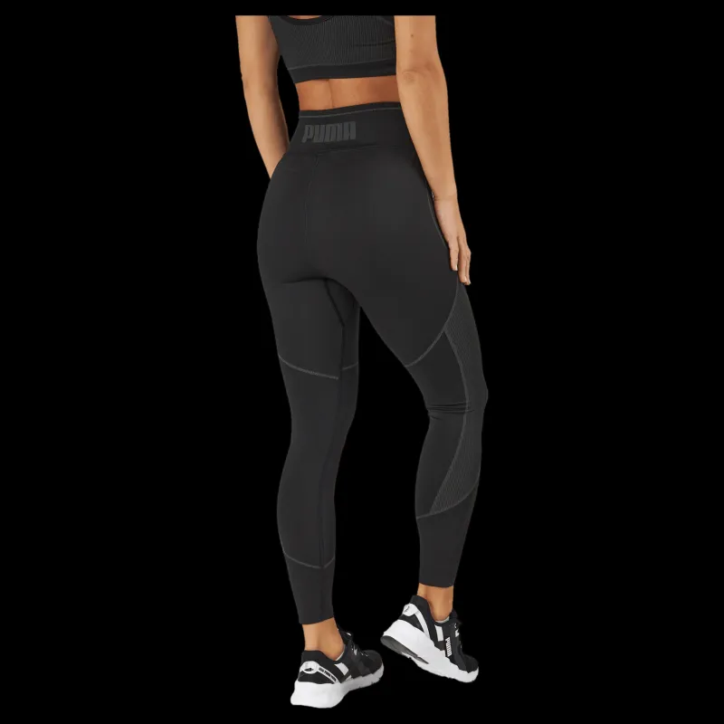 Outlet Puma Formknit Seamless Tight Black-strong Gray Svart