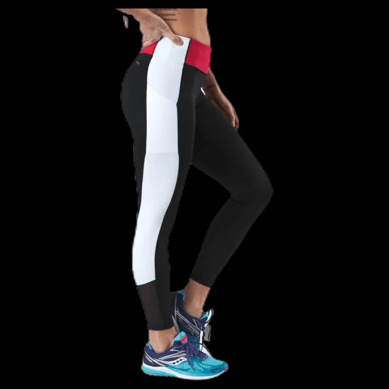 Saucony Fortify 7/8 Tight White/Black Vit och Svart New