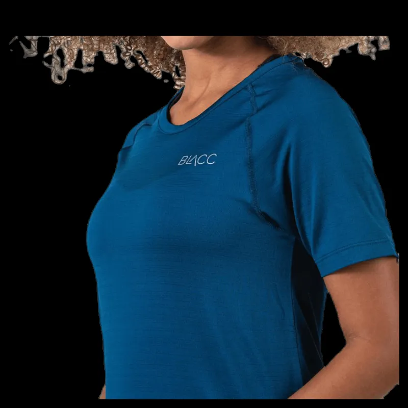 New BLACC Foul Tee Blue Blå